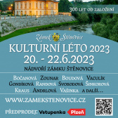 První ročník Kulturního léta 2023 na zámku ve Štěnovicích 1